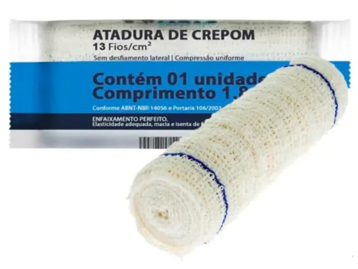 Atadura de Crepom 13 fios · 1,8 m
