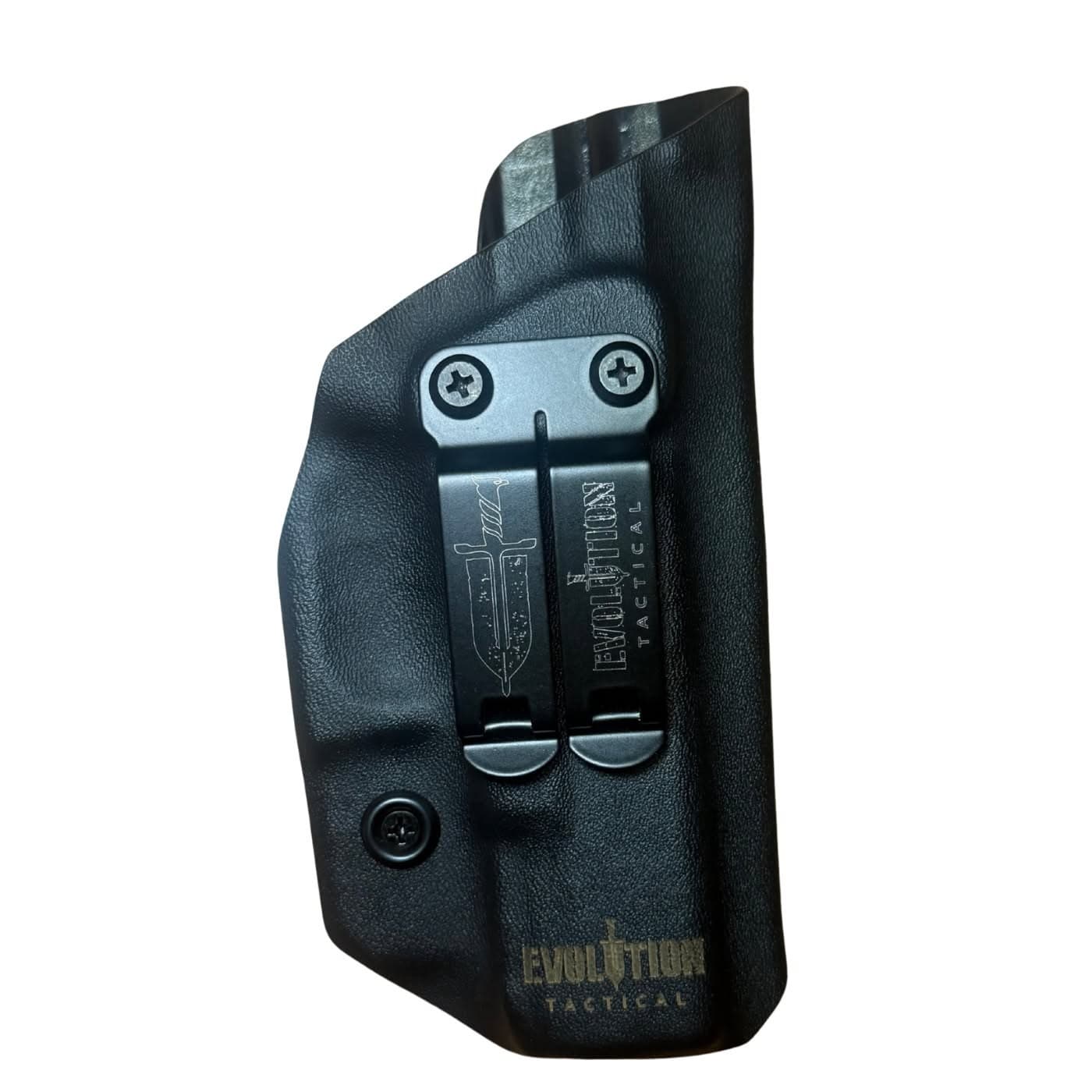 Coldre Interno Evolution 3 · Porte lateral · 1 clipe duplo (arma sem lanterna)